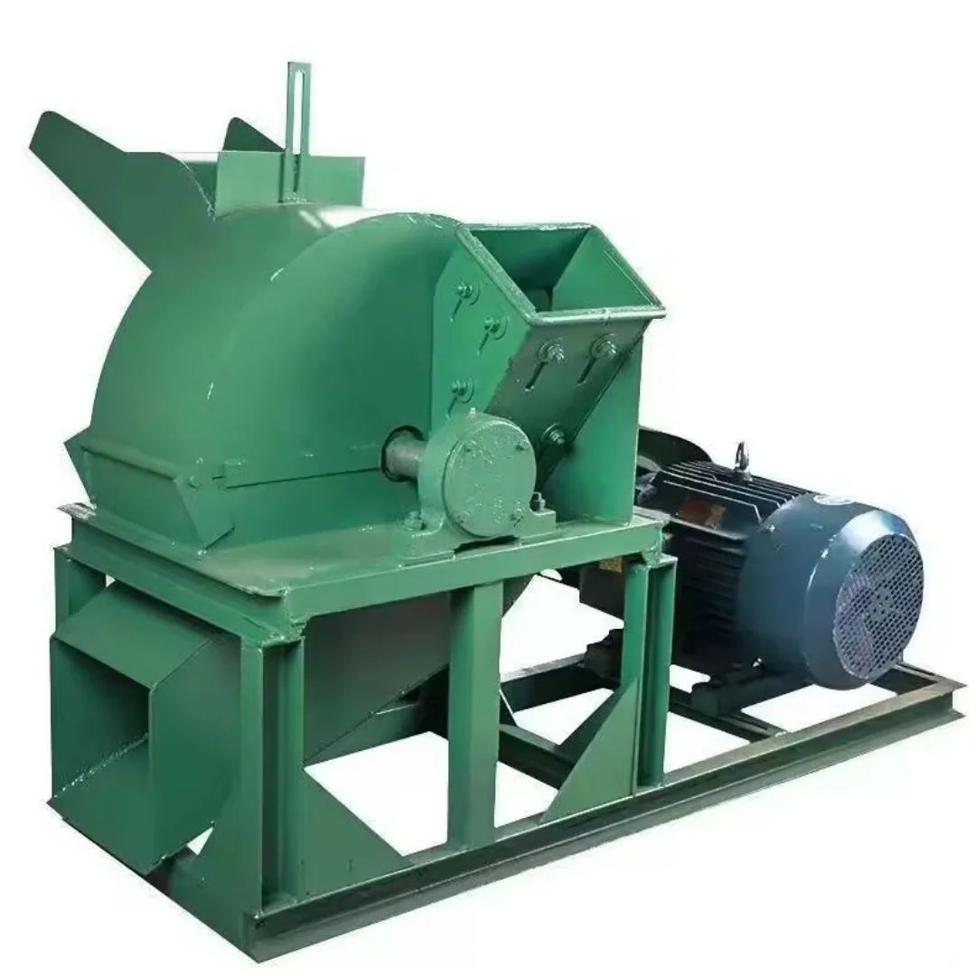 Forestry Machinery Wood Crusher Sawdust Powder Shredder Chipper Machine Diesel Shredder Tree Branch Machine For Sale