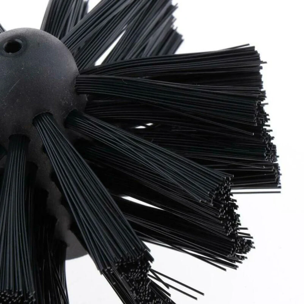 Eradicate Lint And Debris Build Up With 100/150mm Chimney Lint Remover Nylon Brush For Safe And Effective Cleaning