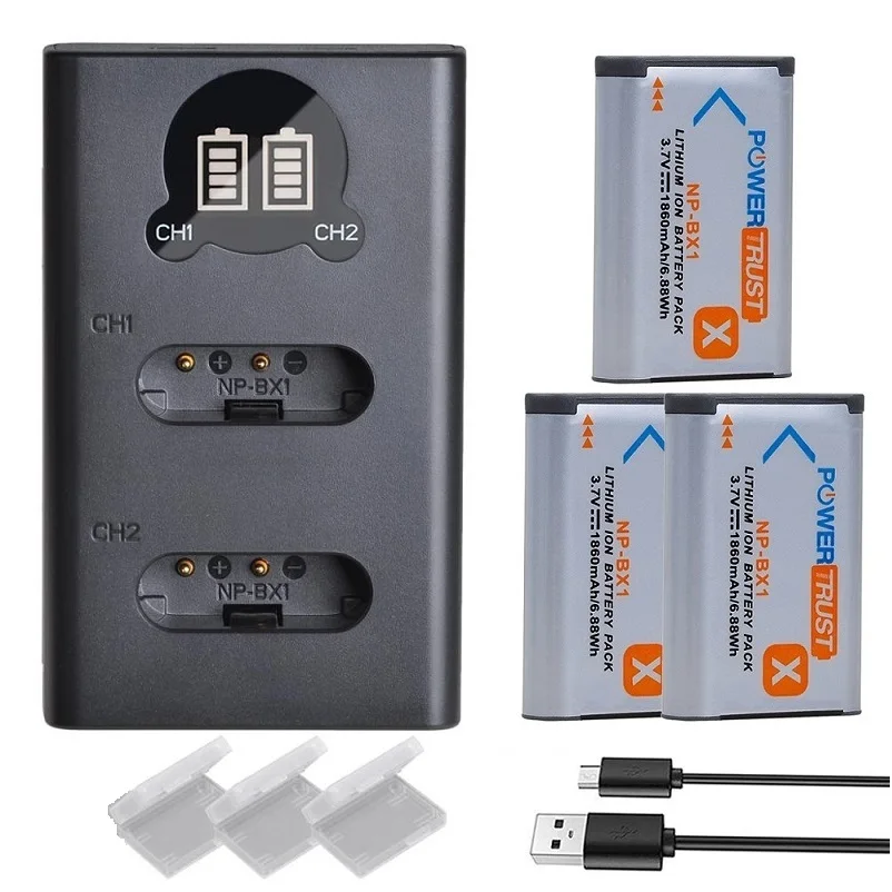 SonyサイバーショットDSC-WX800/ACC-TRBX NP-BX1バッテリー/充電器