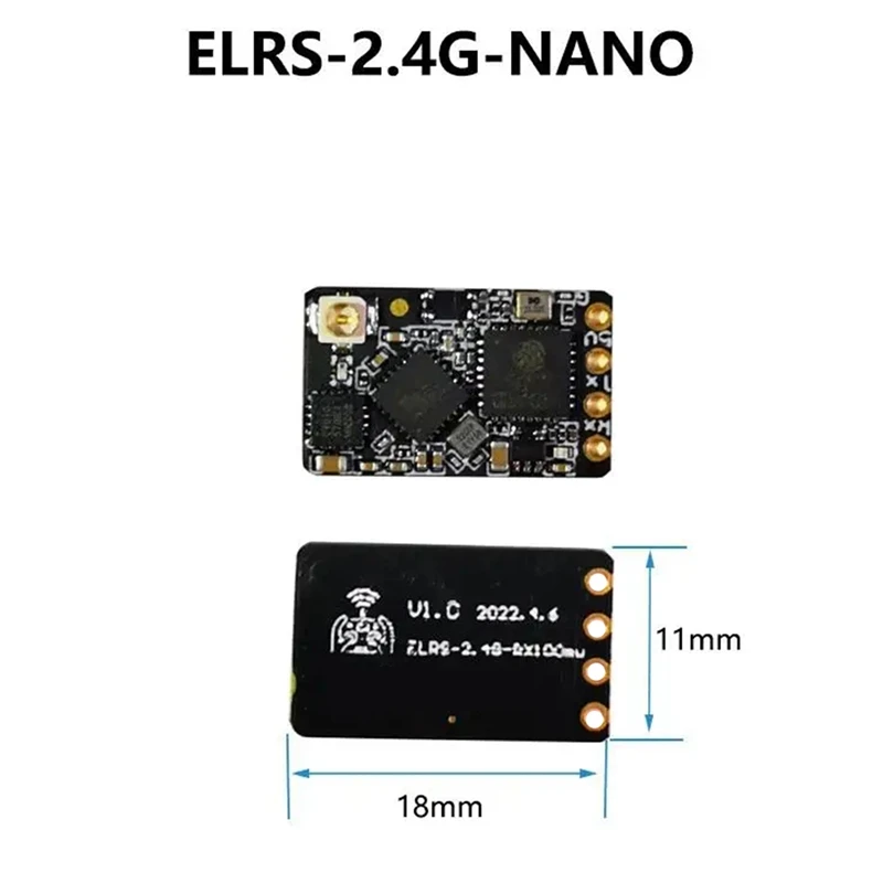 ELRS Nano 915Mhz Receiver Expresslrs Long Range Receiver For RC FPV Traversing Drones Replacement Accessories
