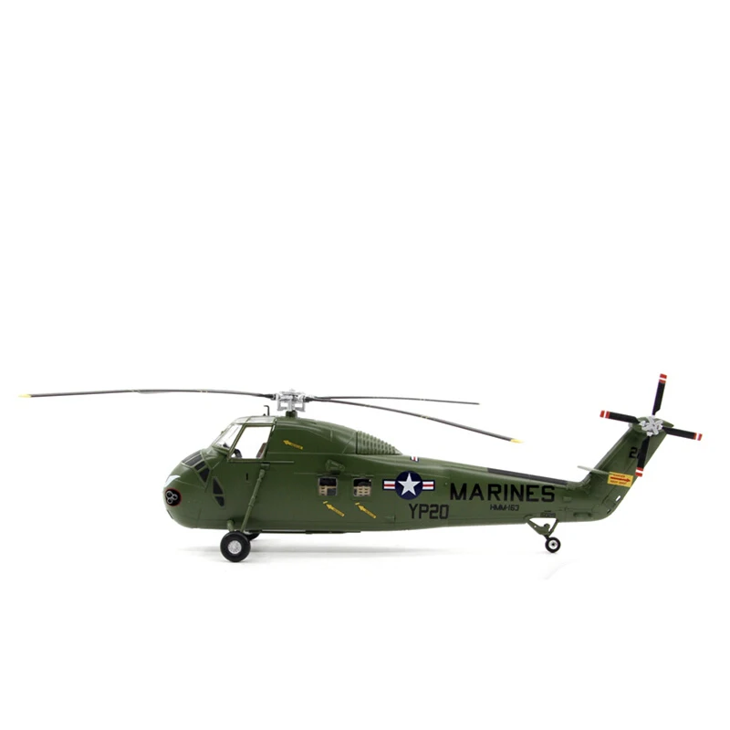 

U.S. Navy UH-34D Militarized Combat Helicopter Plastic Model 1:72 Scale Toy Gift Collection Simulation Display Decoration