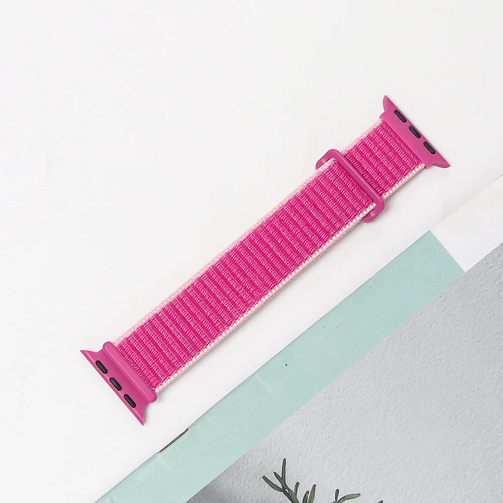 Adjustable Nylon Elastic Watch Strap Bracelet