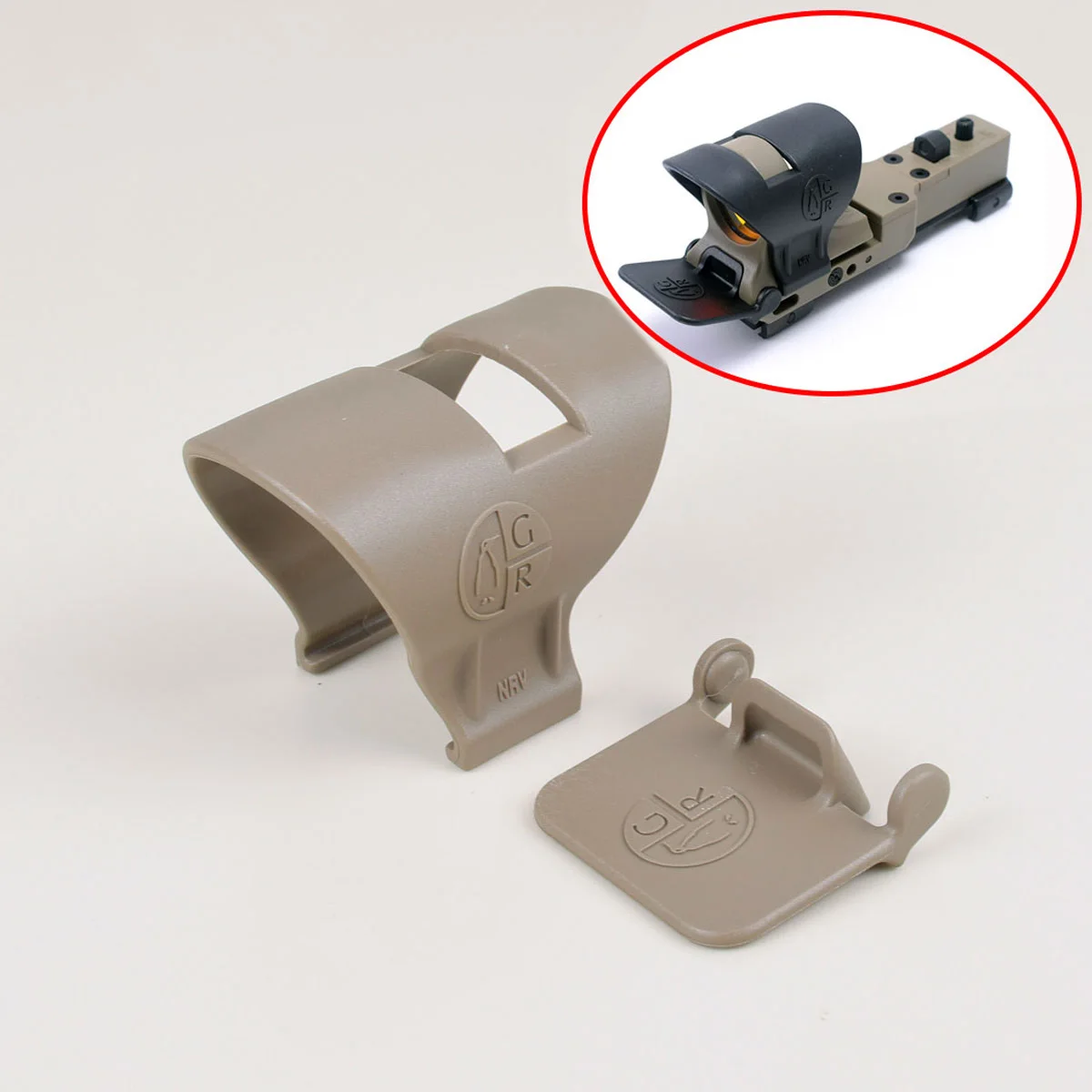 

Tactical Plastic C-More Red Dot Sight Scope Cove Protector For Hunting Rifle