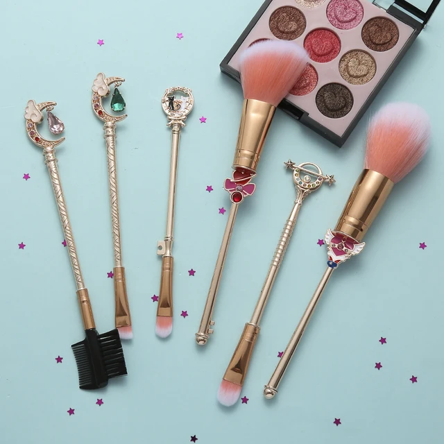 Brush Set Brochas De Maquillaje De Sailor Moon Brochas De