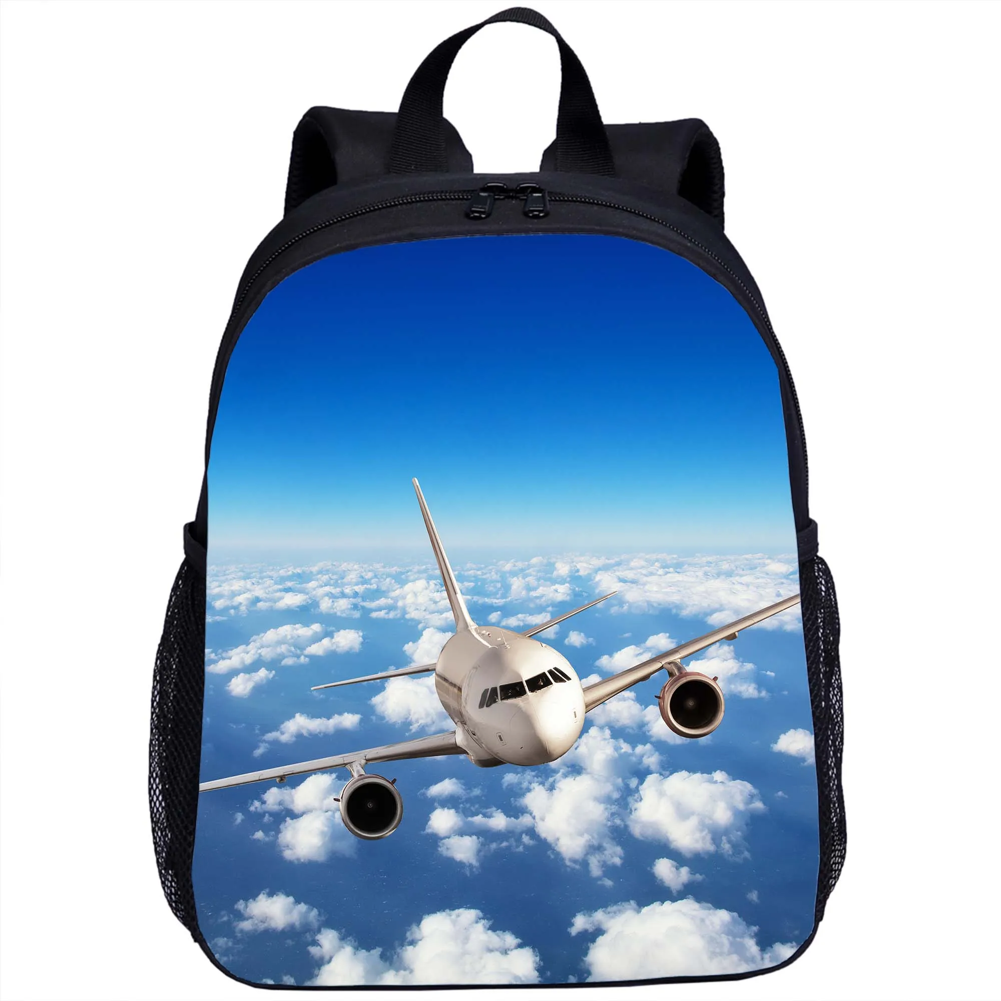 Airplane Children's Backpack Kids Mini Cool Backpack Suitable For