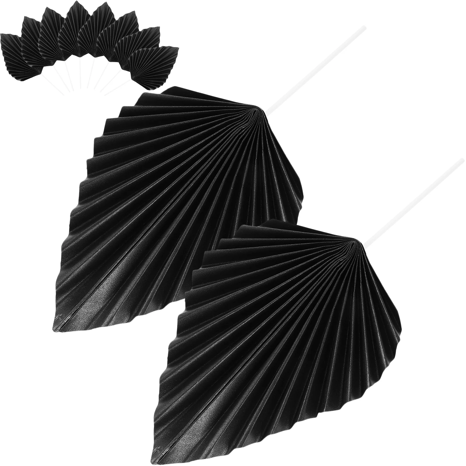 

Топперы для торта с пальмовыми листьями, бумажные топперы для торта с пальмовыми листьями, украшения для кексов, гавайская Алоха, джунгли, черные, для лета, свадьбы, дня рождения