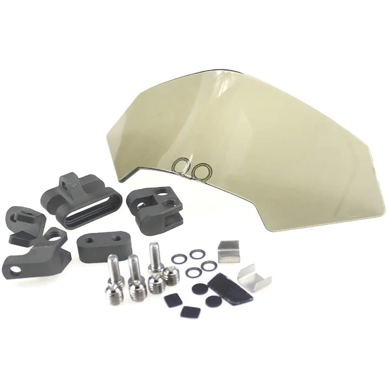 

Universal Motorcycle Windshield Airflow Adjustable Windscreen extension Deflector Windshield Spoiler For MT-07 MT-09
