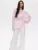 Knitted Hollow Sweater Pullover Women's Loose Long-Sleeved Fashion Solid Color Round Neck See-Through Street Top Pullover