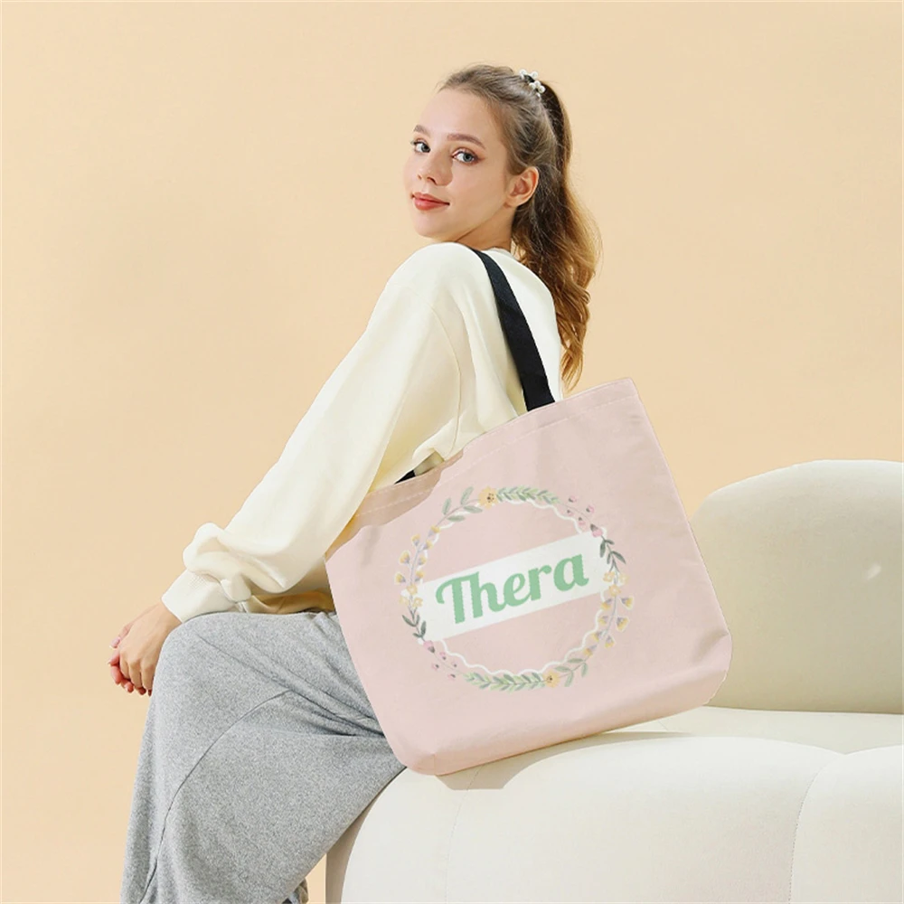 New women's tote bag, customized photo shopping bag, can be customized according to your unique design