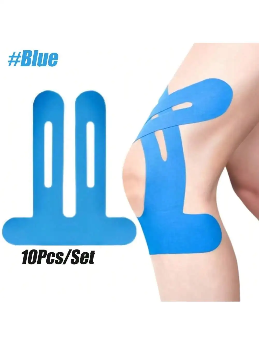 10 Stück Kinesiologie-Tape für Knie – Detail 3
