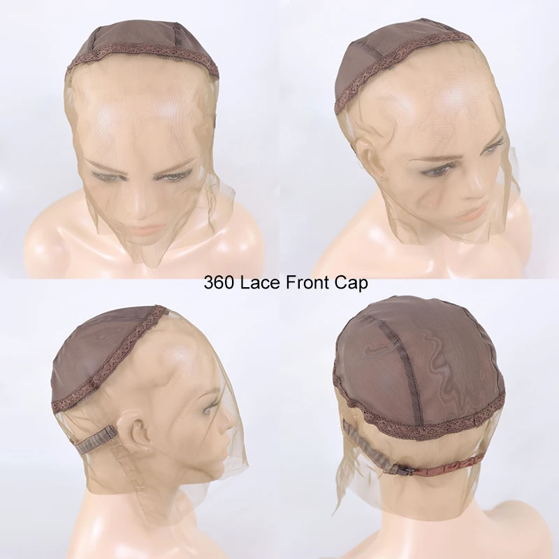 Uniform Size Lace Wig Caps For Making Wigs With Adjustable Strap Accessories Net 22.5