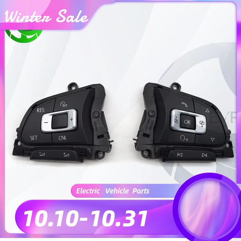

Steering wheel button front cover without light For Golf mk7 Multifunctional steering wheel button front cover
