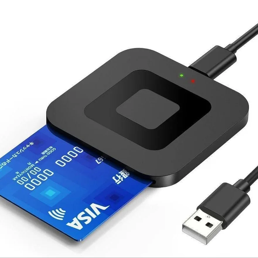 UTHAI X05 Square Smart Card Reader USB 2.0 ATMC AC DNI IC Bank Card Tax Reporting - E-commerce SEO Optimized Title
