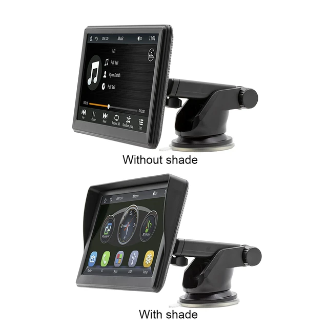 iPhoneやAndポータブル カー ステレオ Bluetooth 7 インチ タッチスクリーン A