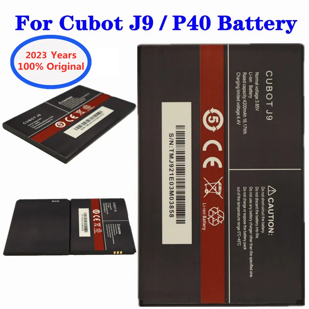 

For Cubot J9 / P40 AUCC Mobile Phone Battery 4200mAh High Capacity Replacement Batteries