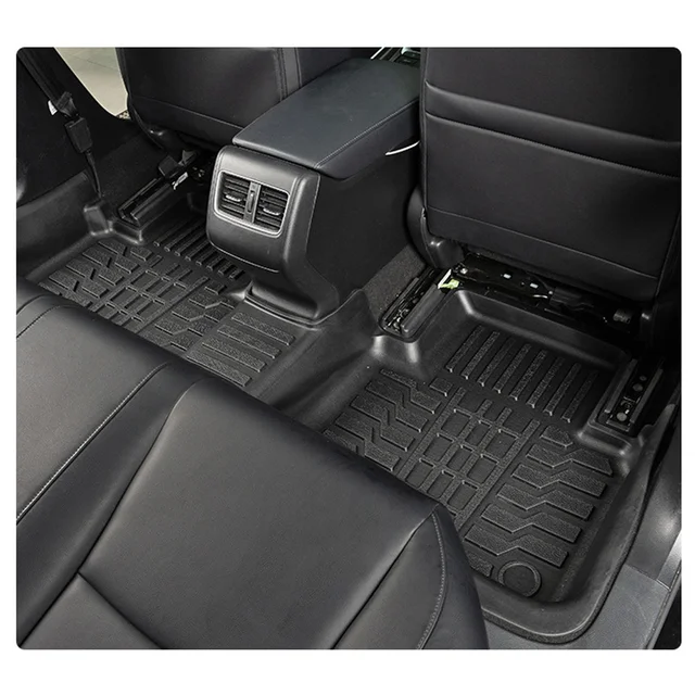 Car Floor Mat for Aion Y Plus Hycan Z03 EV 2021~2024 2022 2023 Panel Part Foot TPE Liner Carpet Pad Custom Cover Rug Accessories 3
