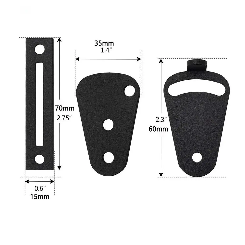 Anti Theft Stainless Steel Lock Sliding Barn Door Wood Latch Push Pull Gate Hanging Rail Hasp Furniture Hardware Accessories
