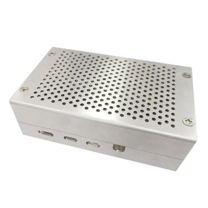 Raspberry Pi Aluminum Shell Case with Mesh Heat Dissipation