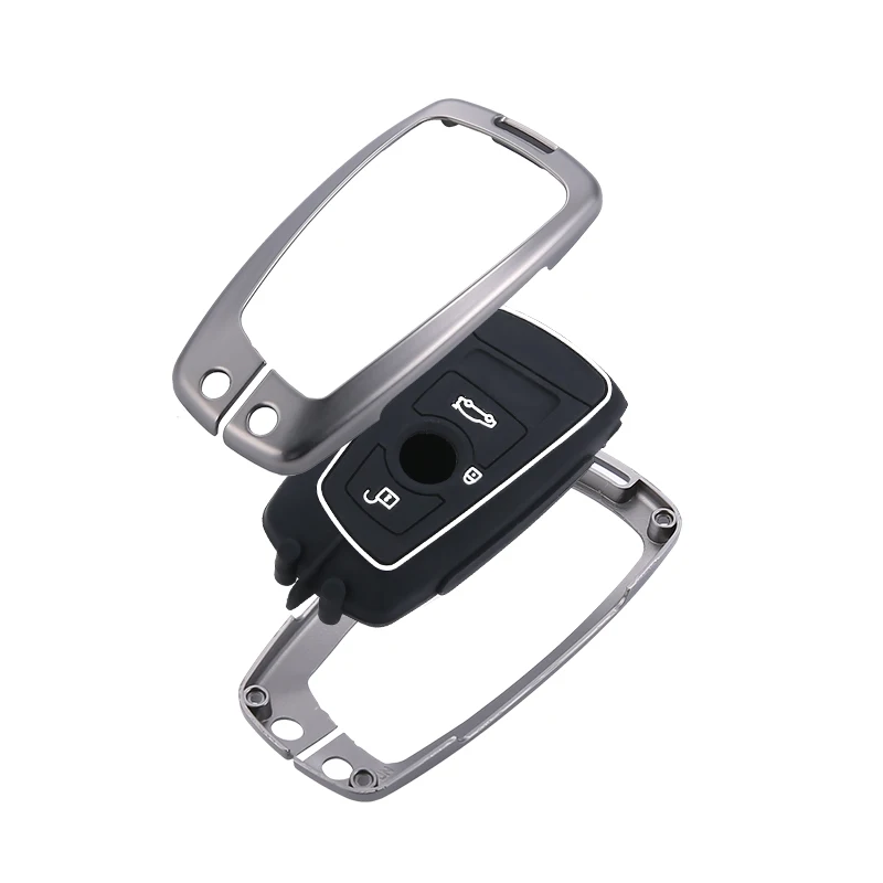 In Lega di zinco di Chiave Dell'automobile Della Copertura Della Cassa Borsette Protector per BMW F20 F30 G20 f31 F34 F10 G30 F11 X3 F25 X4 I3 M3 M4 1 3 5 Serie di Supporto - S02c49f69d65a4f71985f167e5ccfe8354