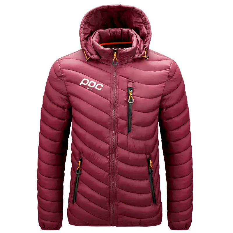 Moto Poc Cycling Jacket Warm Men's Cycling Windbreaker Winter Fashion MTB Road Bike Clothing Windproof Downhill Bicycle Jackets men jacket