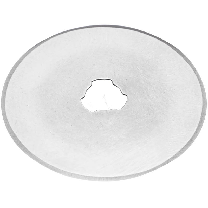 10pcs 28/45/60mm 로터리 커터 블레이드 원형 절단 패치 워크 패브릭 가죽 리필 블레이드 교체 바느질 퀼트 도구