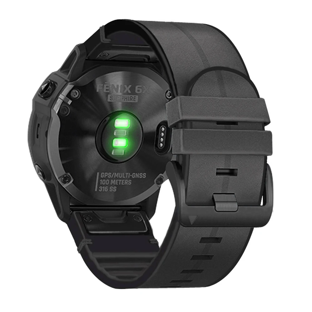22mm 26mm  + Ǹ Ʈ Garmin D2 Delta PX Bravo Charlie Fenix 6 6X 7X 5X   Ʈ ġ  