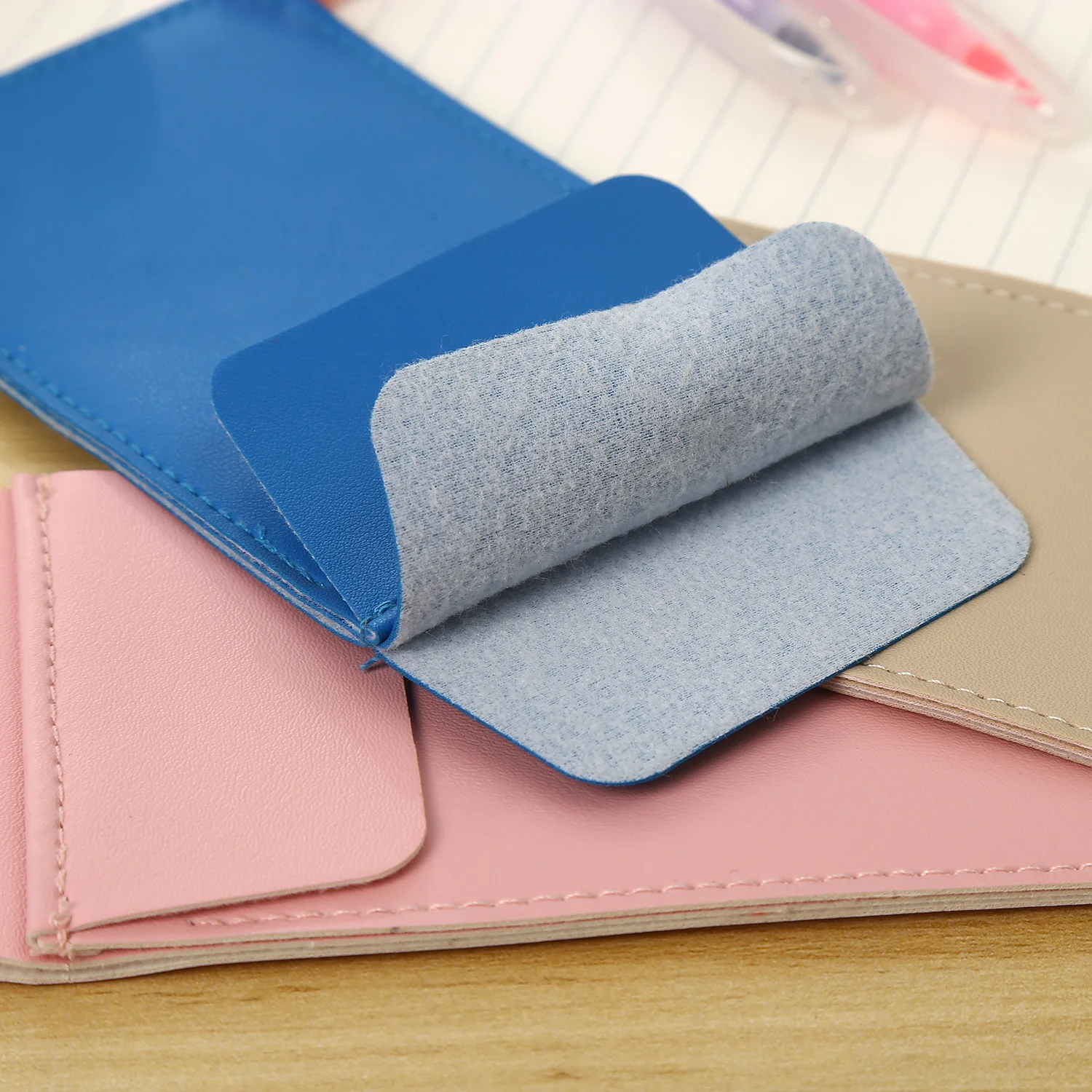 Pen Pouch PU Leather For Clothes Pocket Doctor Nurse Staff