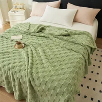 New Blanket Home Warm Sherpa Soft Sofa Cover Winter Throw Newborn Wrap Kids Bedspread Travel Textile Fleece Thick Warm Blanket 5