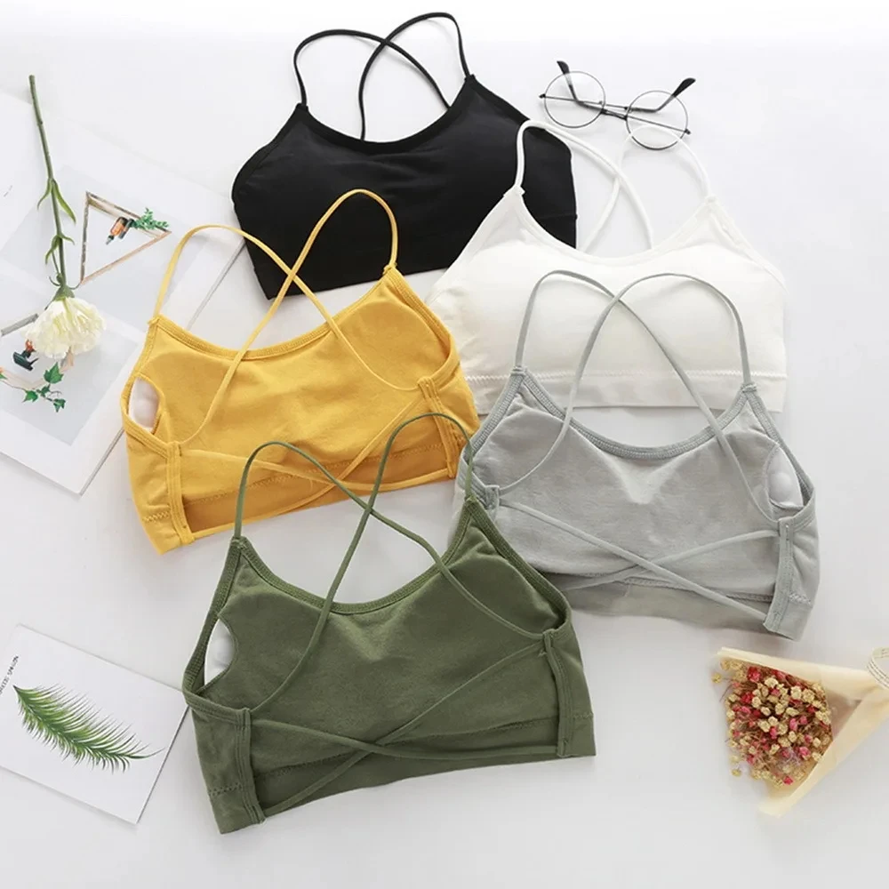 Women Cross Strap Sports Bra Push Up Top Yoga Gym Crop Top Brassiere Fitness Sport Breathable Beauty Back Bras women lingerie bra