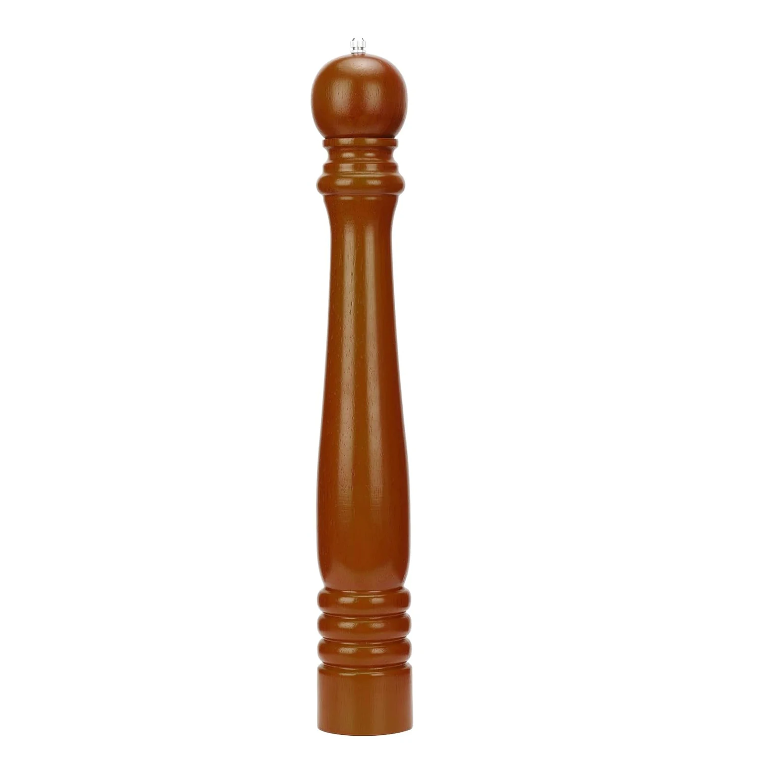 Macinapepe Manuale In Legno Con Meccanismo In Ceramica 6 Pollici | Bianco, Antiusura, Per Cucina, Ristorante E Hotel
