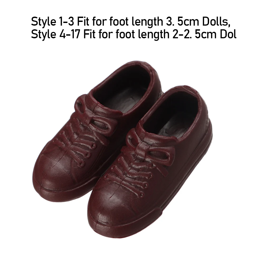 Zapatos de PVC para muñeca, botas de tubo largo, zapatillas de