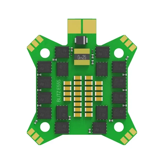 iFlight BLITZ ATF435 55A Stack BLITZ ATF435 Flight Controller with BLITZ E55S 4-IN-1 2-6S ESC for RC FPV Freestyle Racing Drone 6