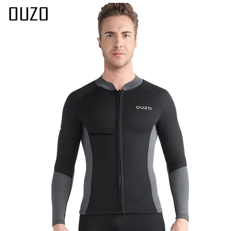 1.5MM Men Women Wetsuit Neoprene Underwater Keep Warm Diving Suit Kitesurf Surfing Spearfishing Jacket Pants Clothes WetSuit 4