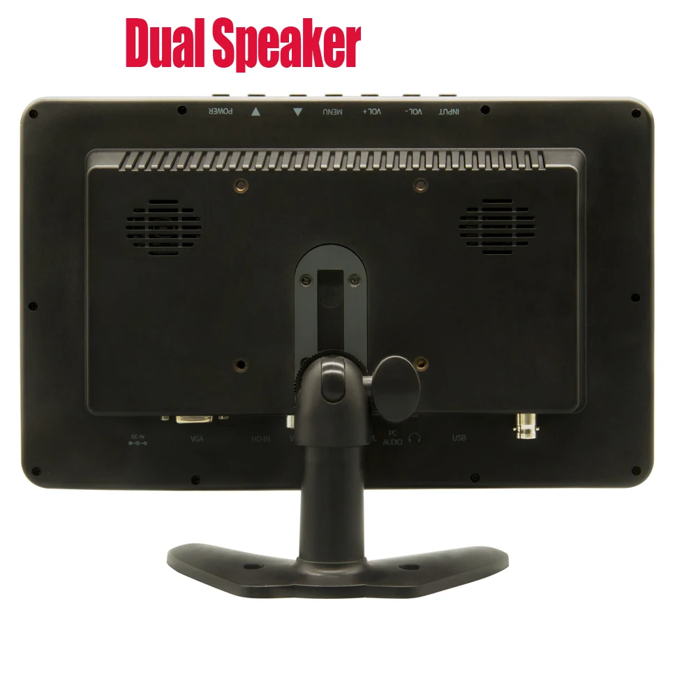 10.6 Inch CCTV Monitor Mini TV Computer PC Monitor 1280x768 LCD With HDMI VGA AV BNC For CCTV Security Camera Car Rear View