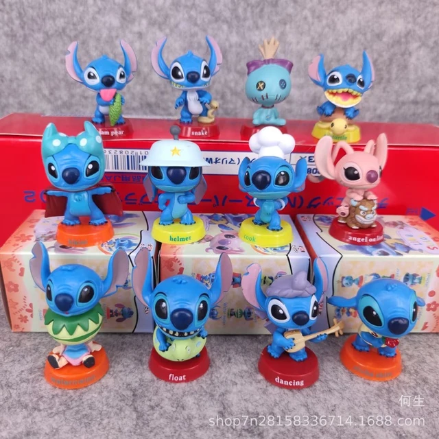 Vintage Disneys Lilo and Stitch Toy Figures 