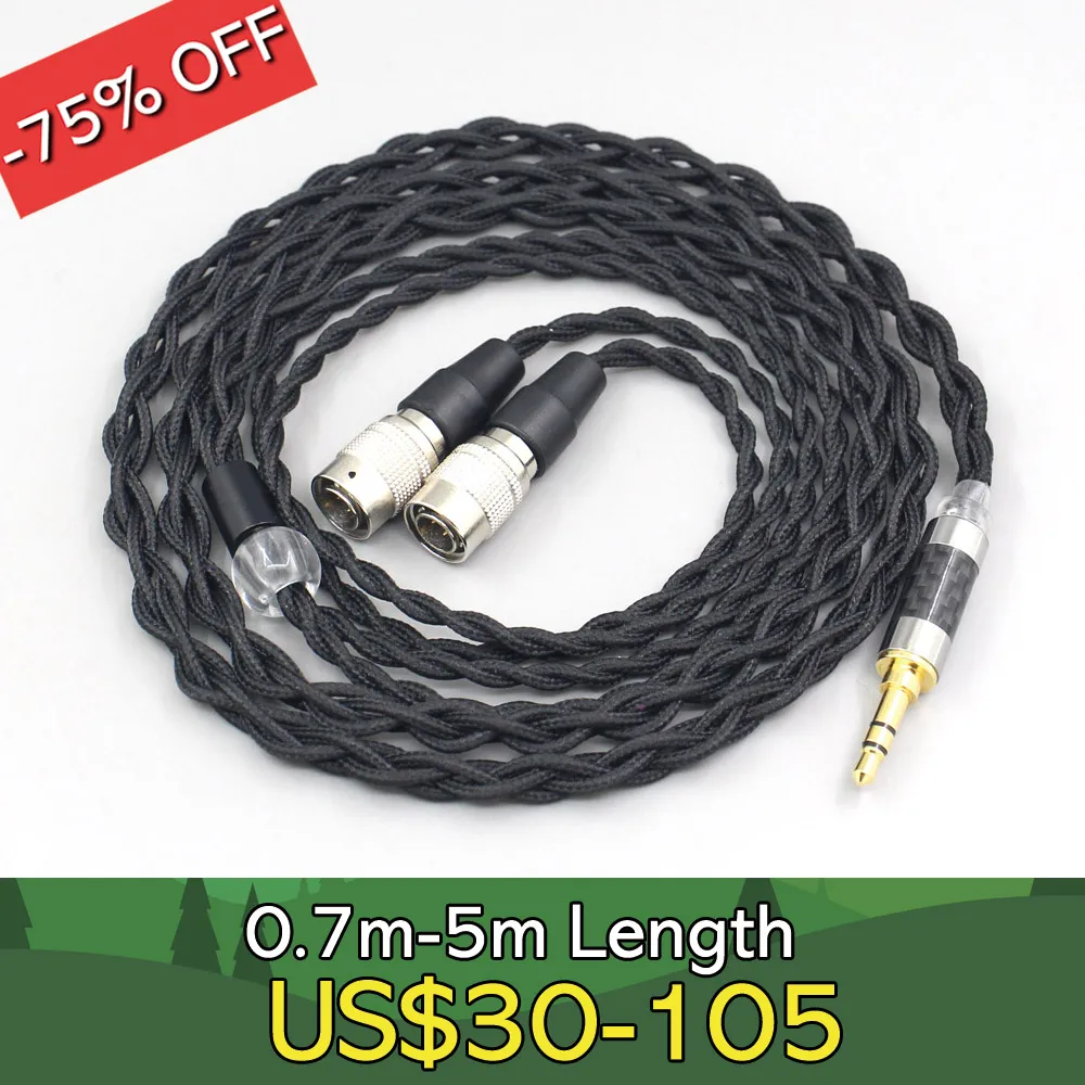 

Pure 99% Silver Inside Headphone Nylon Cable For Mr Speakers Alpha Dog Ether C Flow Mad Dog AEON Earphone LN007449