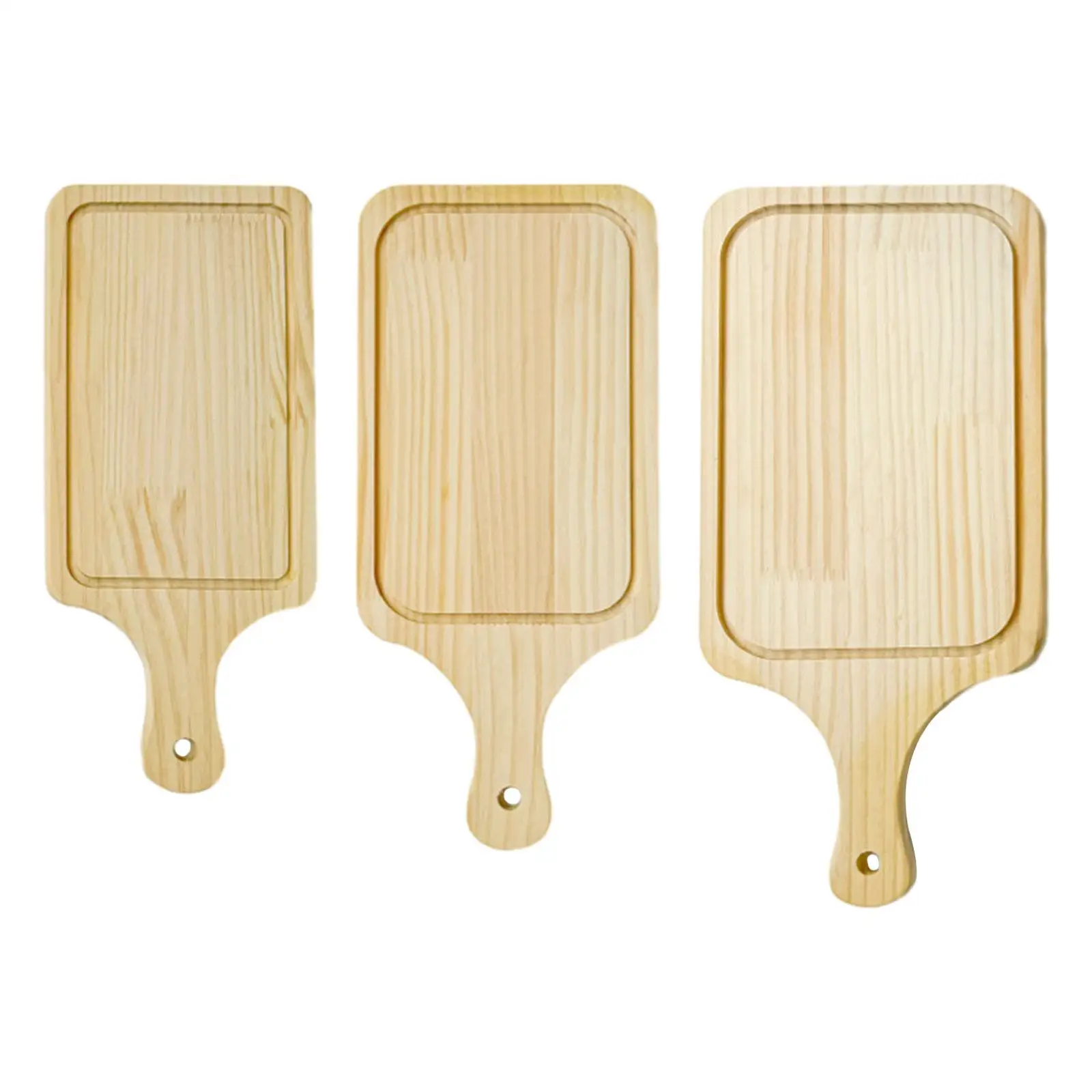 Wooden Cutting Board Serving Tray Portable Durable Useful Gadgets Meat Board