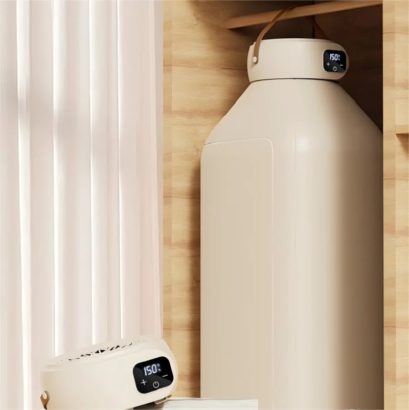 HOMEFISH New Home Mini Dryer Dorm Room Portable Quick-Dry Hanging Foldable Smart Timer Dryer