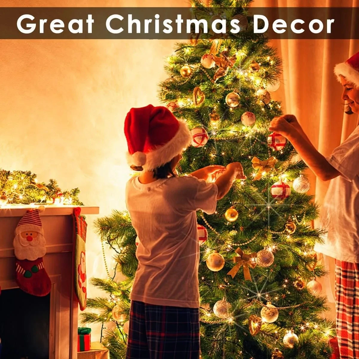 USB LED String Lights Remote Control Fairy Lights