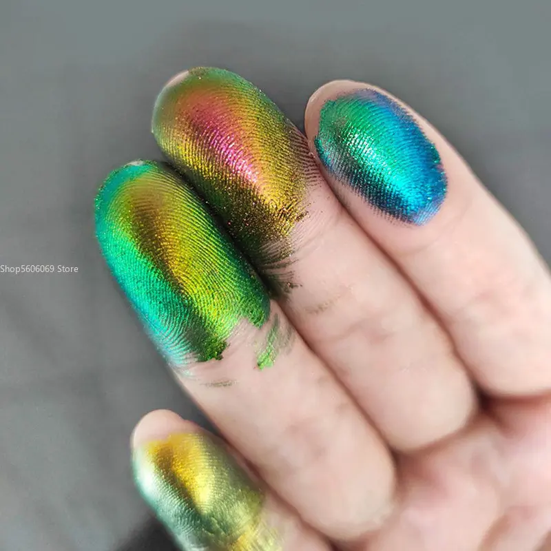 

12 цветов, Amazon 3/5g, хамелеон, косметика, блеск «сделай сам», ткань для обуви, краситель, рисунок, граффити, велосипед, меняющий цвет порошок