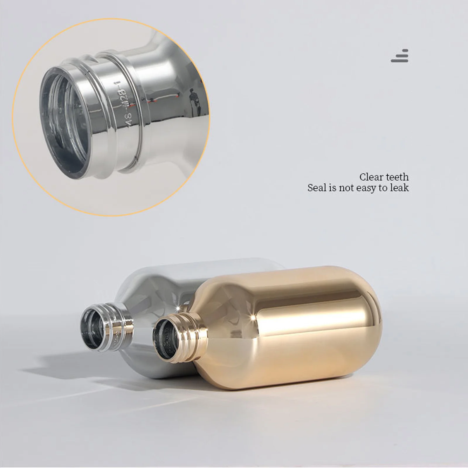 Рисунок 4 - Флакон для шампуня с гальваническим покрытием