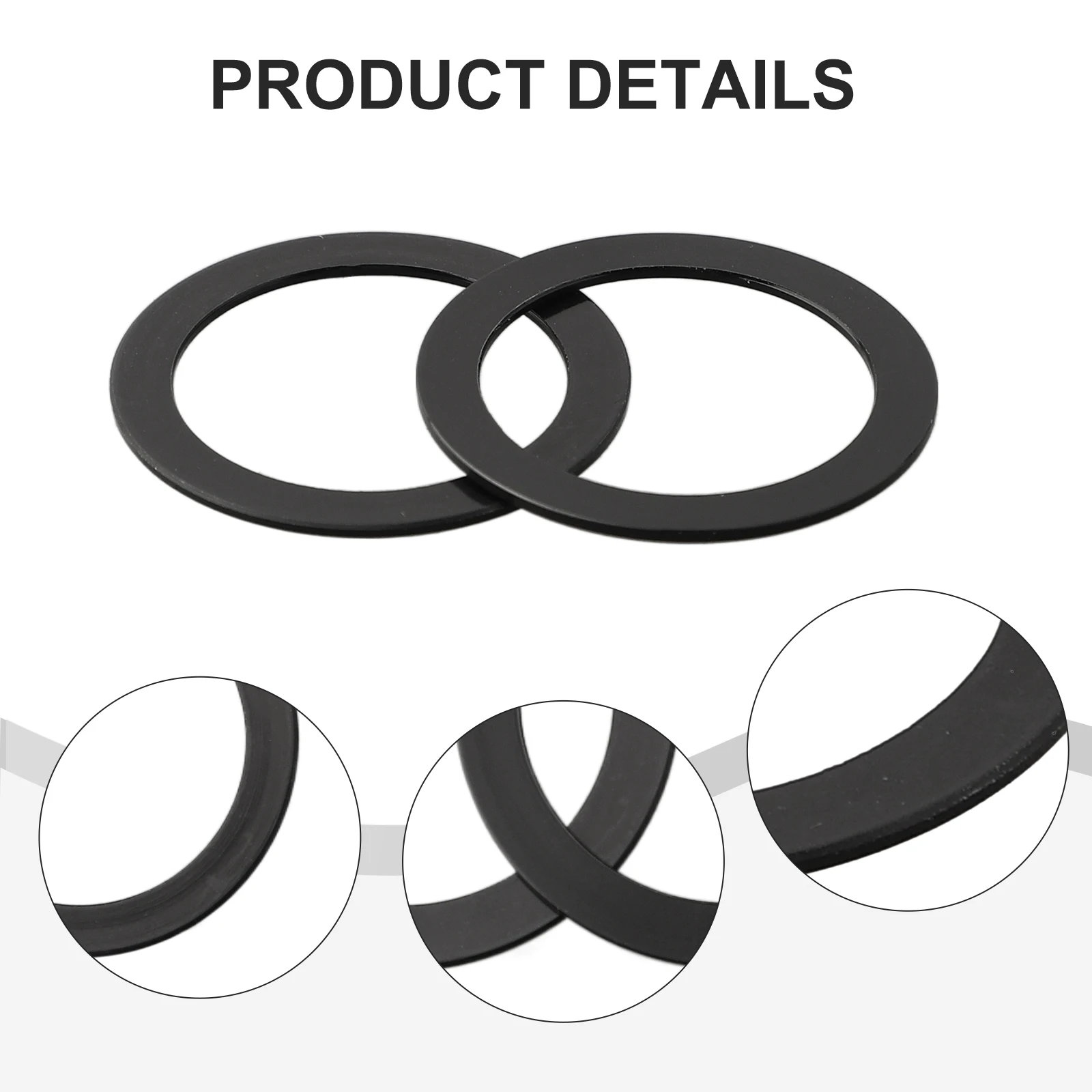 

Bicycle Washer Spacer 24mm Komponent Parts Replacement 1/2/3mm 2pcs For-Shimano Aluminum Alloy Axle BB86 Bike