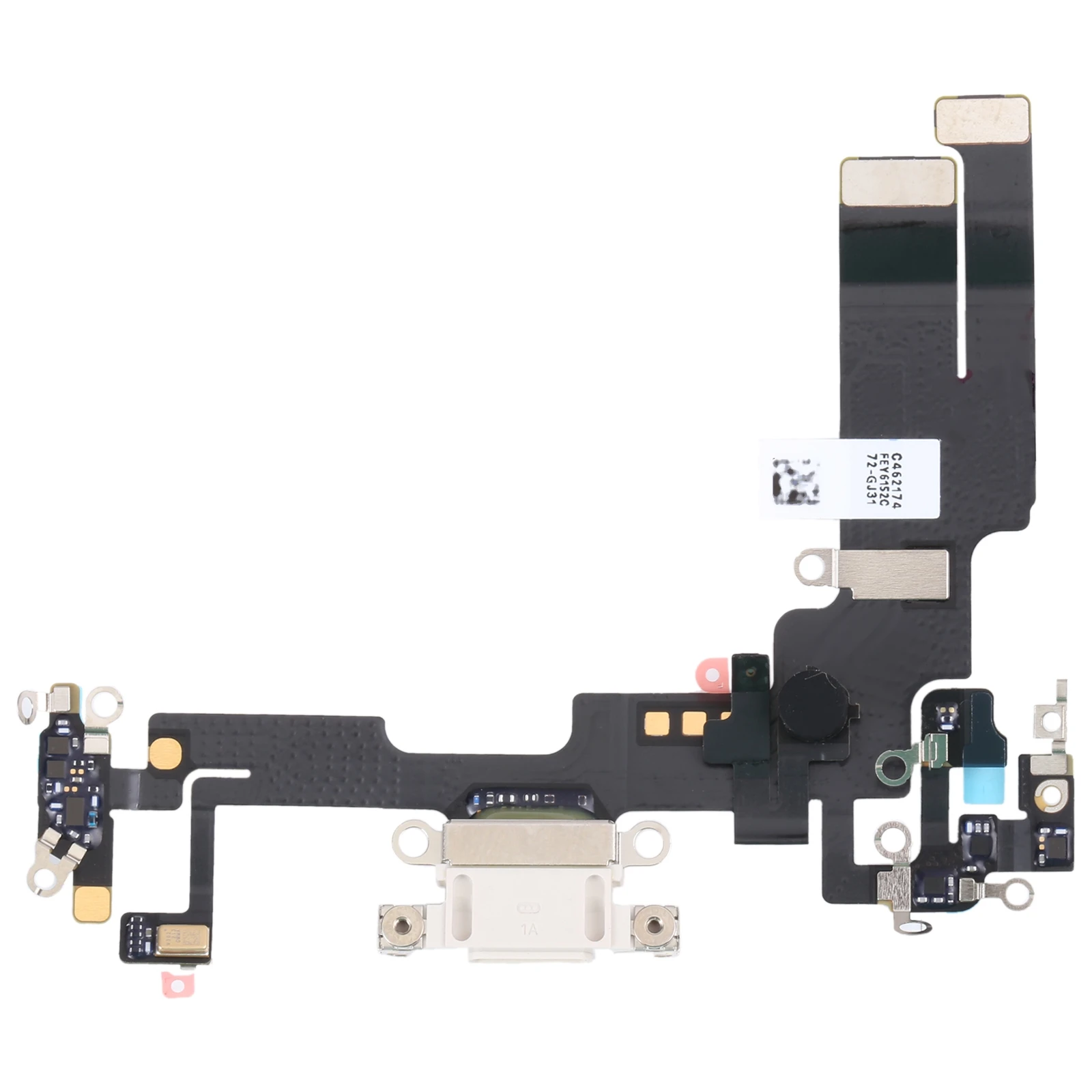 

Для iPhone 14 оригинальный гибкий кабель для зарядного порта (белый)