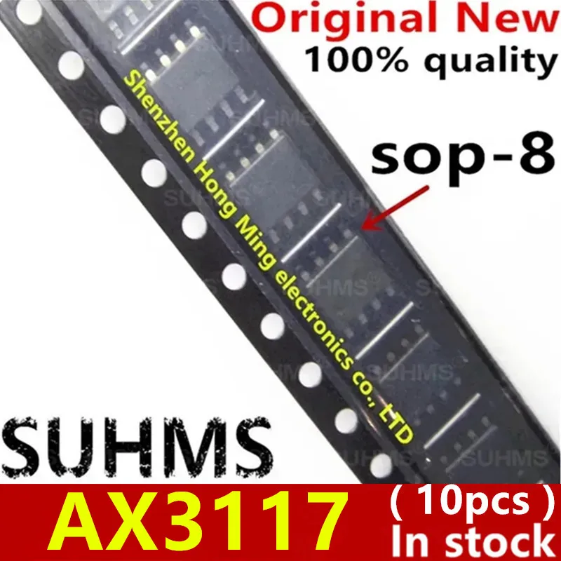 

(10piece)100% New AX3117ESA AX3117 3117 sop-8 Chipset