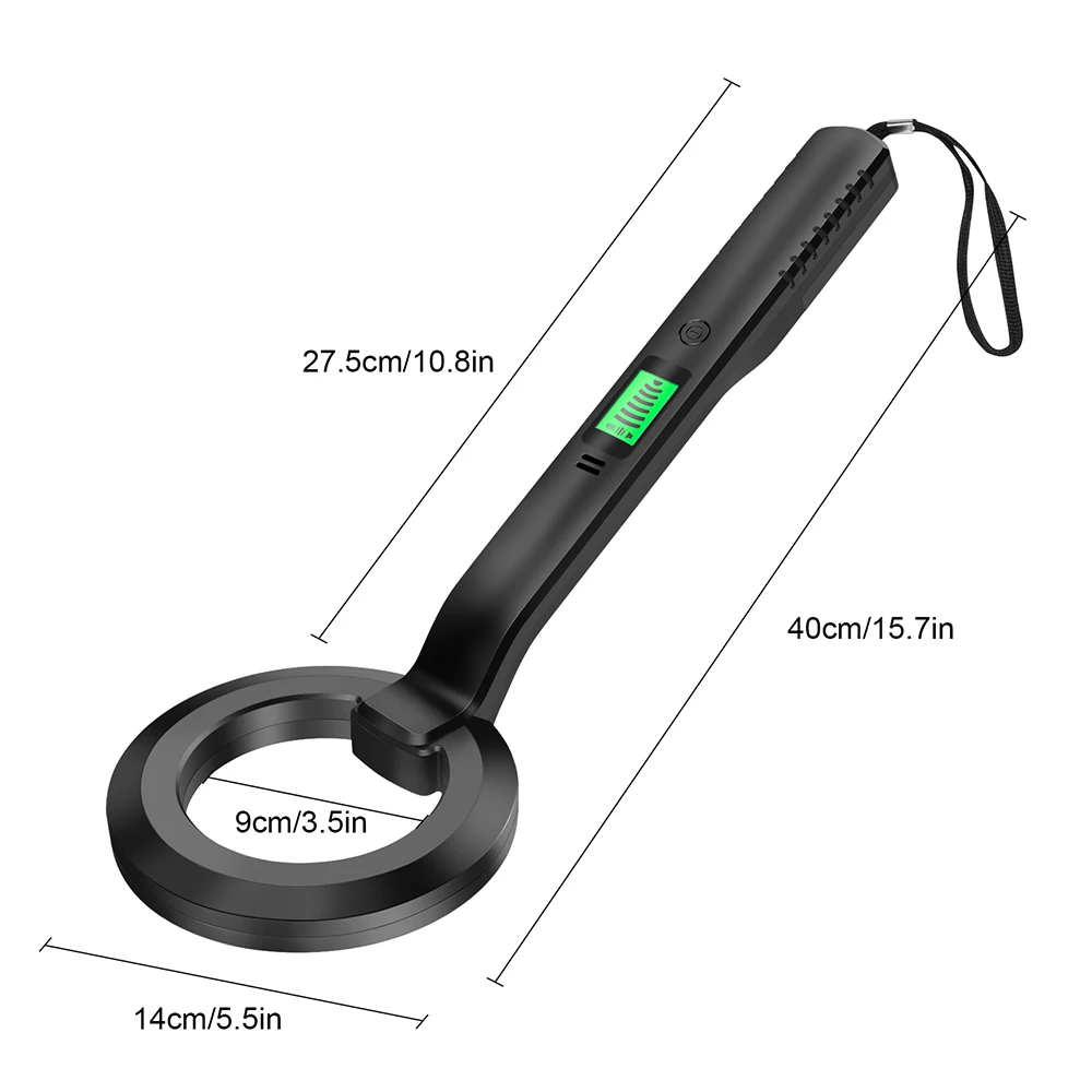 Metal Detector Multipurpose Metal Finder IP66 Waterproof