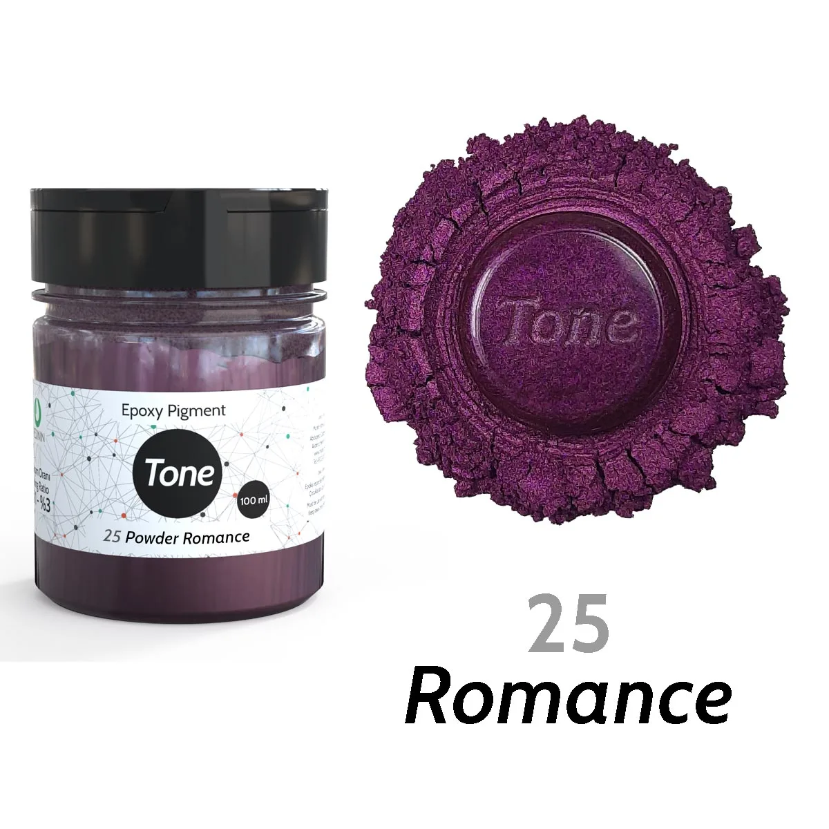 

Tone Powder Romance Epoxy Resin Pigment 100 ml Powder Pearl Color Colorant Paint Kit Dye Coloring