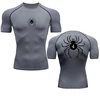 Anime Hunter X Hunter Compression Tshirt Quick Dry Running Gym Fitness Tight Sportswear Summer Breathable Spider Short Sleeve 5