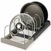 Kitchen Accessories Pot Rack Pot Pan Kitchen Organizer For Storage Cabinet Kitchen Holder Pans Pots Lid Organizer Rack 3