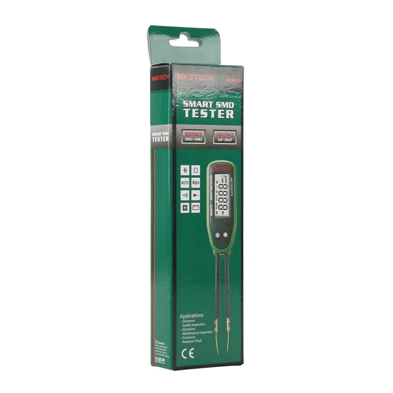MASTECH MS8910 High Quality Smart SMD RC Resistance Capacitance Diode Tester Multi Meter Digital SMD Tester Auto Ranging