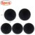 Round-Black-5pcs